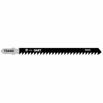 DART T344D Wood Cutting Jigsaw Blade - Pk 5