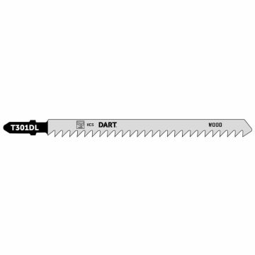 DART T301DL Wood Cutting Jigsaw Blade - Pk 5