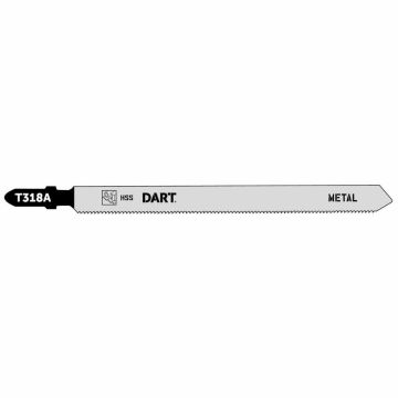 DART T318A Metal Cutting Jigsaw Blade - Pk 5