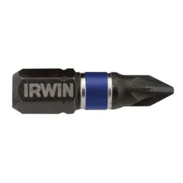 Irwin Impact Screwdriver Bits Pozi PZ2 25mm (Pack 2)
