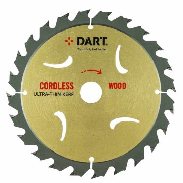 Dart Gold ATB Wood Saw Blade 165mm x 20B x 24Z