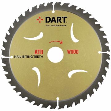 Dart Gold ATB Wood Saw Blade 180mm x 30B x 24Z