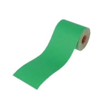Faithfull Aluminium Oxide Sanding Paper Roll Green 115mm x 5mm 40G