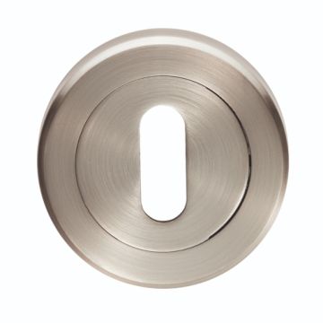 Carlisle Brass Serozzetta Escutcheon - Standard Profile - Satin Nickel - 52mm x 8mm