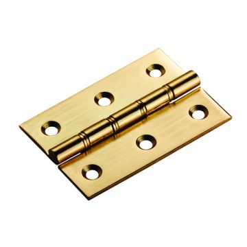 Carlisle Brass Double Steel Washered Hinge - 76mm - Pair - Chrome Plated