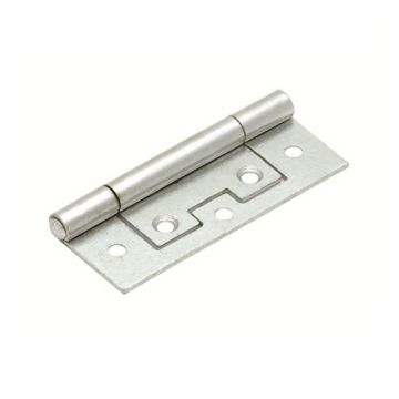 Carlisle Brass Flush Hinge - 50mm - Pair - Electro Brass