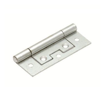 Carlisle Brass Flush Hinge - 75mm - Pair - Electro Brass