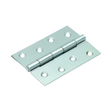 Carlisle Brass Light Butt Hinge - 1 1/2 Pair - 100mm - Chrome Plated