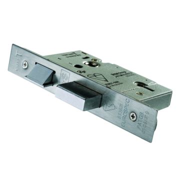 Carlisle Brass Easi-T Sashlock - 5 Lever - British Standard - 64mm - Satin Stainless Steel