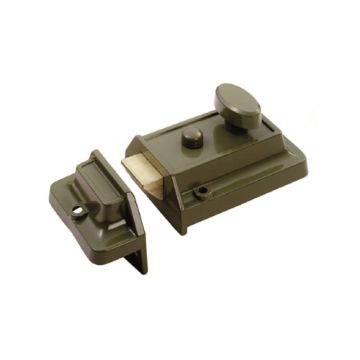 Carlisle Brass Traditional Pattern Night Latch - 60mm - Green