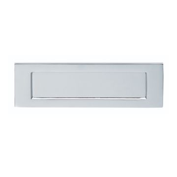 Carlisle Brass - Victorian Letterplate - 257mm x 80mm - Polished Chrome