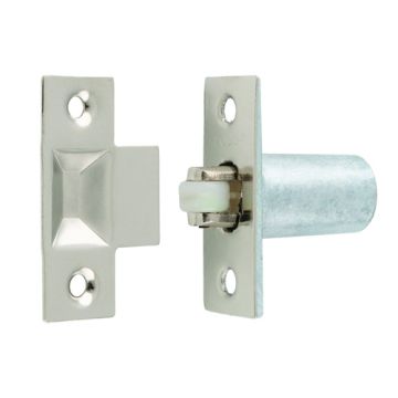 Carlisle Brass - Adjustable Roller Catch - Nickel Plated 39mm