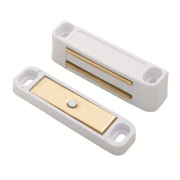 Carlisle Brass -Magentic Catch - Pack Of 2 - Medium - White 58mm x 16mm