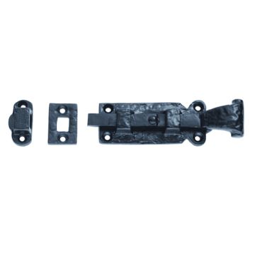 Carlisle Brass - Ludlow Black Antique - Straight Door Bolt - 152mm