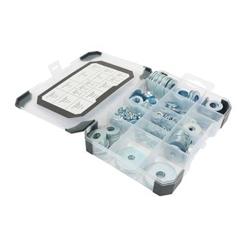 Timco Mixed Tray Washers - Zinc