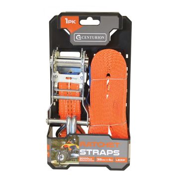Centurion Ratchet Strap 2000kg 6m