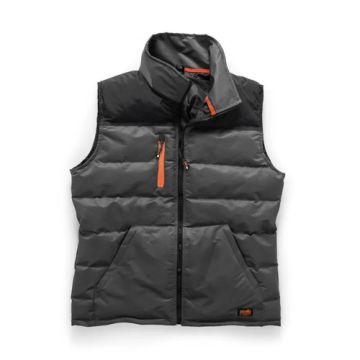 Scruffs Worker Bodywarmer Black & Charcoal Size S