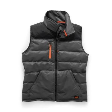 Scruffs Worker Bodywarmer Black & Charcoal Size L