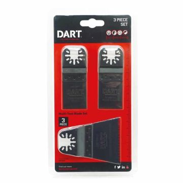 Dart Multi-Tool Blade Set 3pc