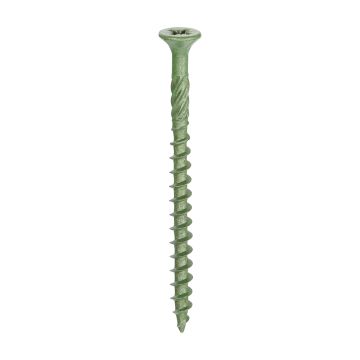 Timco Decking Screw PZ Double Countersunk Green 4.5 x 60