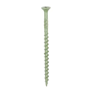 Timco Decking Screw PZ Double Countersunk Green 4.5 x 70