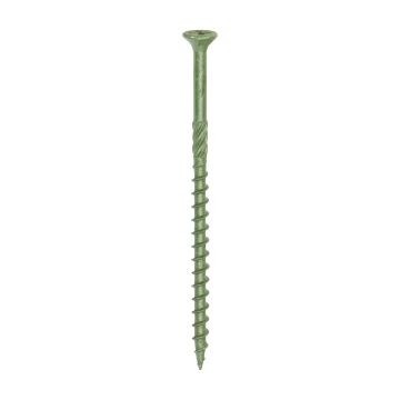 Timco Decking Screw PZ Double Countersunk Green 4.5 x 80