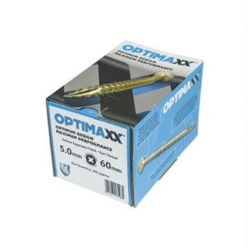 Optimaxx Woodscrew 5.0 x 60mm Box 200