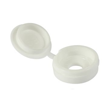 Timbag Hinged Cover Caps (Lge) White