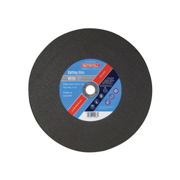 Faithfull Cut Off Wheel 355mm x 3.5 x 25 Metal