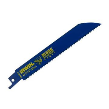 Irwin 610R 150mm Sabre Saw Blade Metal & Wood Cutting 5PK