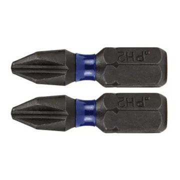 Irwin Pro Performance Screwdriver Bits PH2 25mm 2PK
