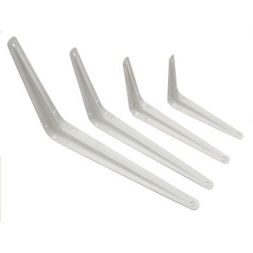 Dale Hardware Shelf Bracket White 152x127mm (6 x 5)