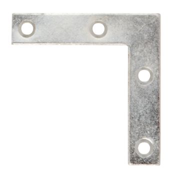 Dale Hardware Corner Plate Steel 63mm (x2) 