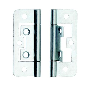 Dale Hardware Flush Hinge ZP 63mm (x2) 