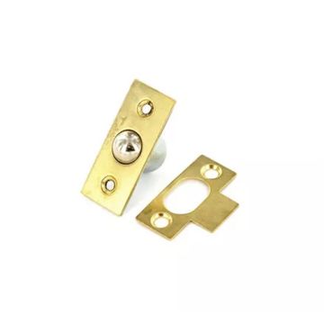 Dale Hardware Bales Catches Electro Plated Brass 16mm (x1) 