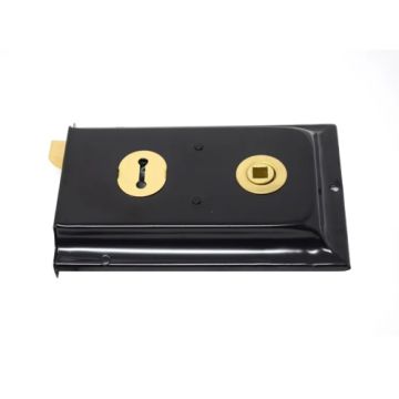 Yale Essentials Rim Sashlock Black