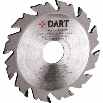Dart Biscuit Joint Cutter Saw Blade 102mm