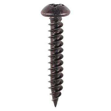 Timpac Blackjax Roundhead Wood Screw 4.0 x 25mm (8" x 1")