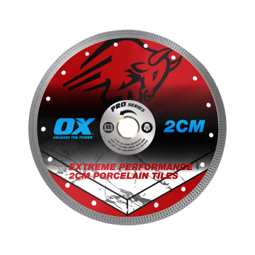Ox Pro 2CM Porcelain Cutting Blade 230/22.23mm