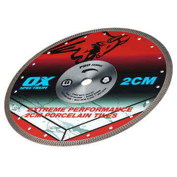 Ox Pro 2CM Porcelain Cutting Blade 300/22.23mm