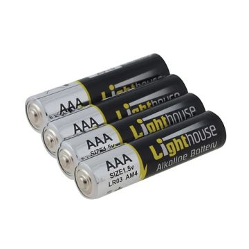 Lighthouse Alkaline Batteries 1120mAh AAA LR03