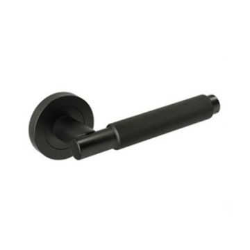 Union Textura Lever Privacy Set On Rose MBLK