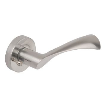 Dale SCP Flex Lever on Rose c/w Privacy Facility & Latch (70mm Overall)