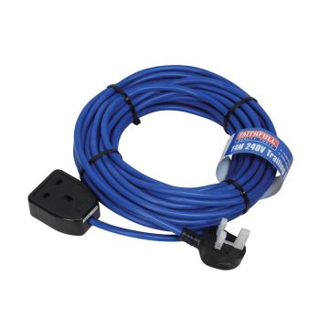 Faithfull Trail Lead 14M 240V 13AMP 1.5mm Cable 