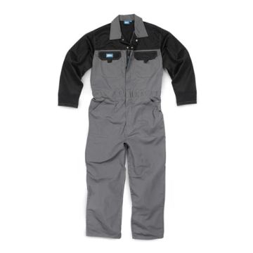 Tough Grit Zip-Front Coverall Charcoal L