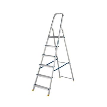 Werner High Handrail Stepladder - 6 Tread