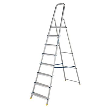 Werner High Handrail Stepladder - 8 Tread