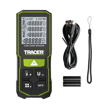 TRACER Laser Measurer (100m Green Laser)