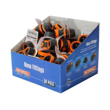 Faithfull Bulk Hose Fitting - Hose Connector  FAIHOSEFCBUL
