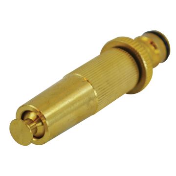 Faithfull Brass Adjustable Spray Nozzle 4In FAIHOSENOZZ